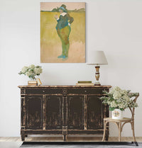 Fat Man In Landscape by Edwin Austin Abbey