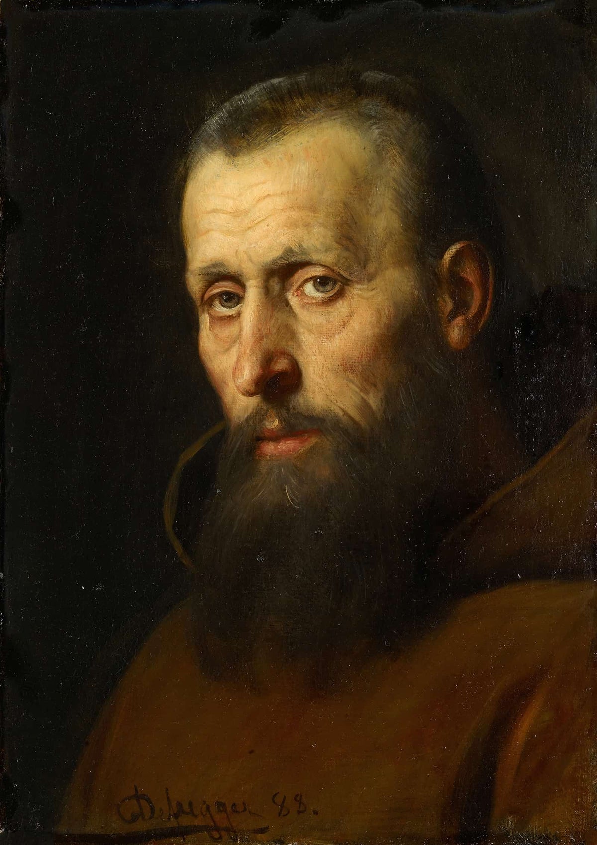 Father Haspinger by Franz Von Defregger