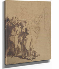 Faust Part  Last Scene   by Dante Gabriel Rossetti