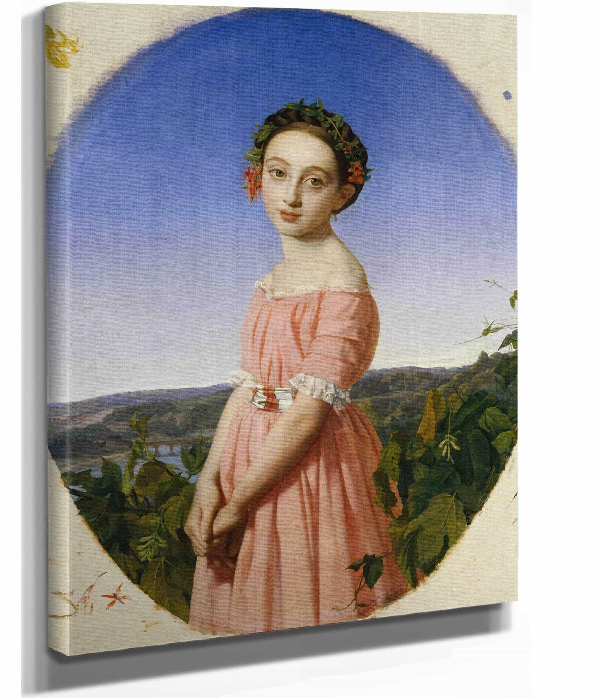 Faustine Leo   by Henri Lehmann