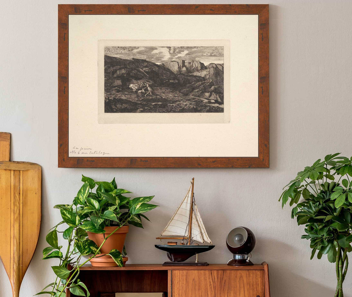 Fear by Odilon Redon