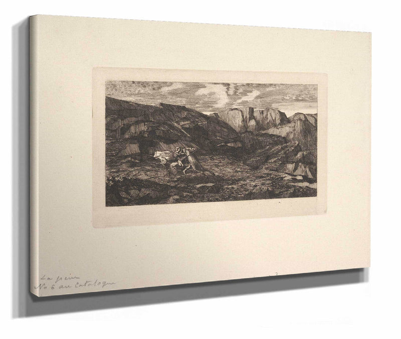 Fear by Odilon Redon