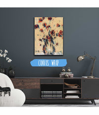 Feldmohn In Blauer Vase by Christian Rohlfs