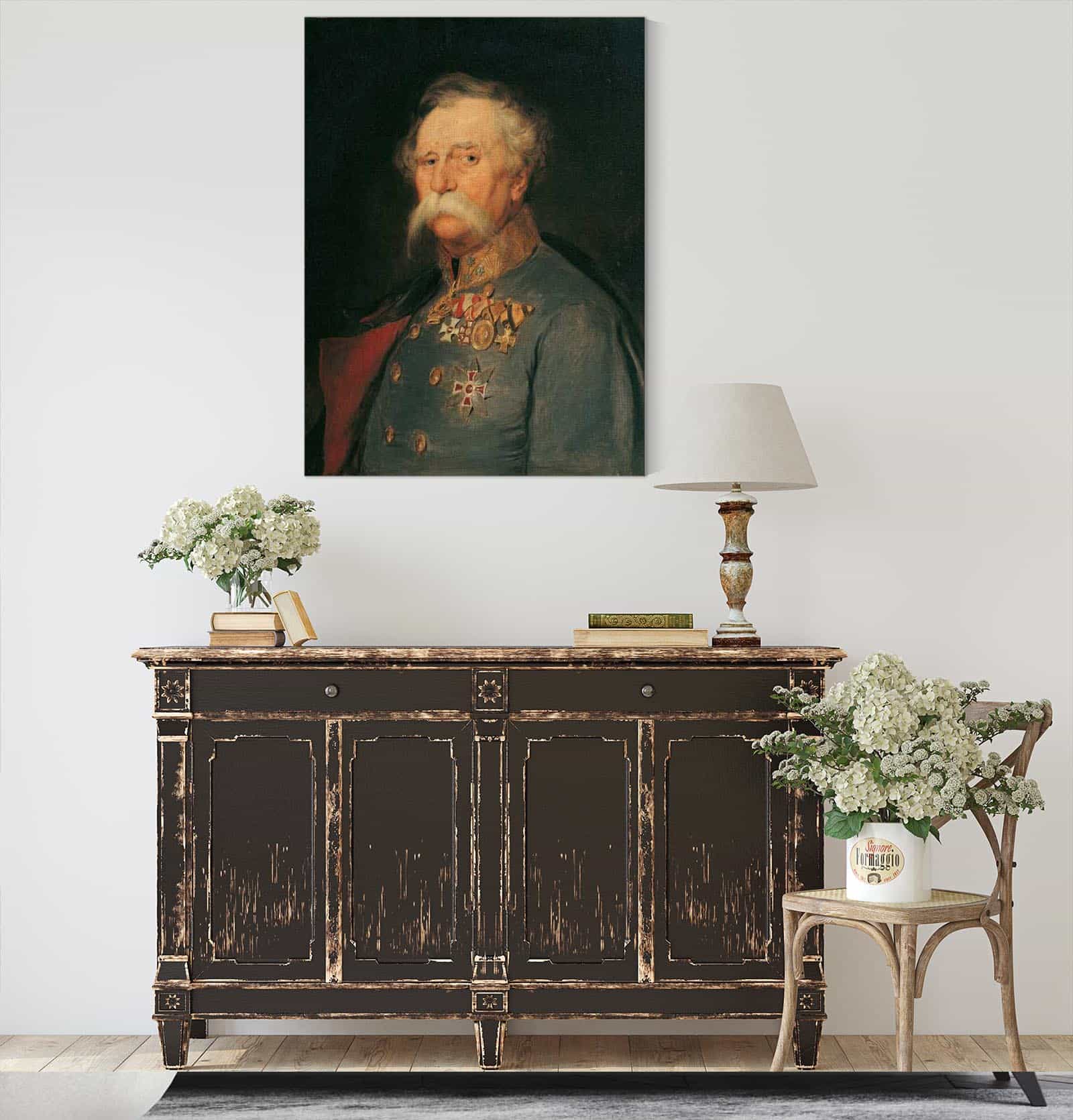 Feldzeugmeister Franz Von Hauslab by Hans Canon