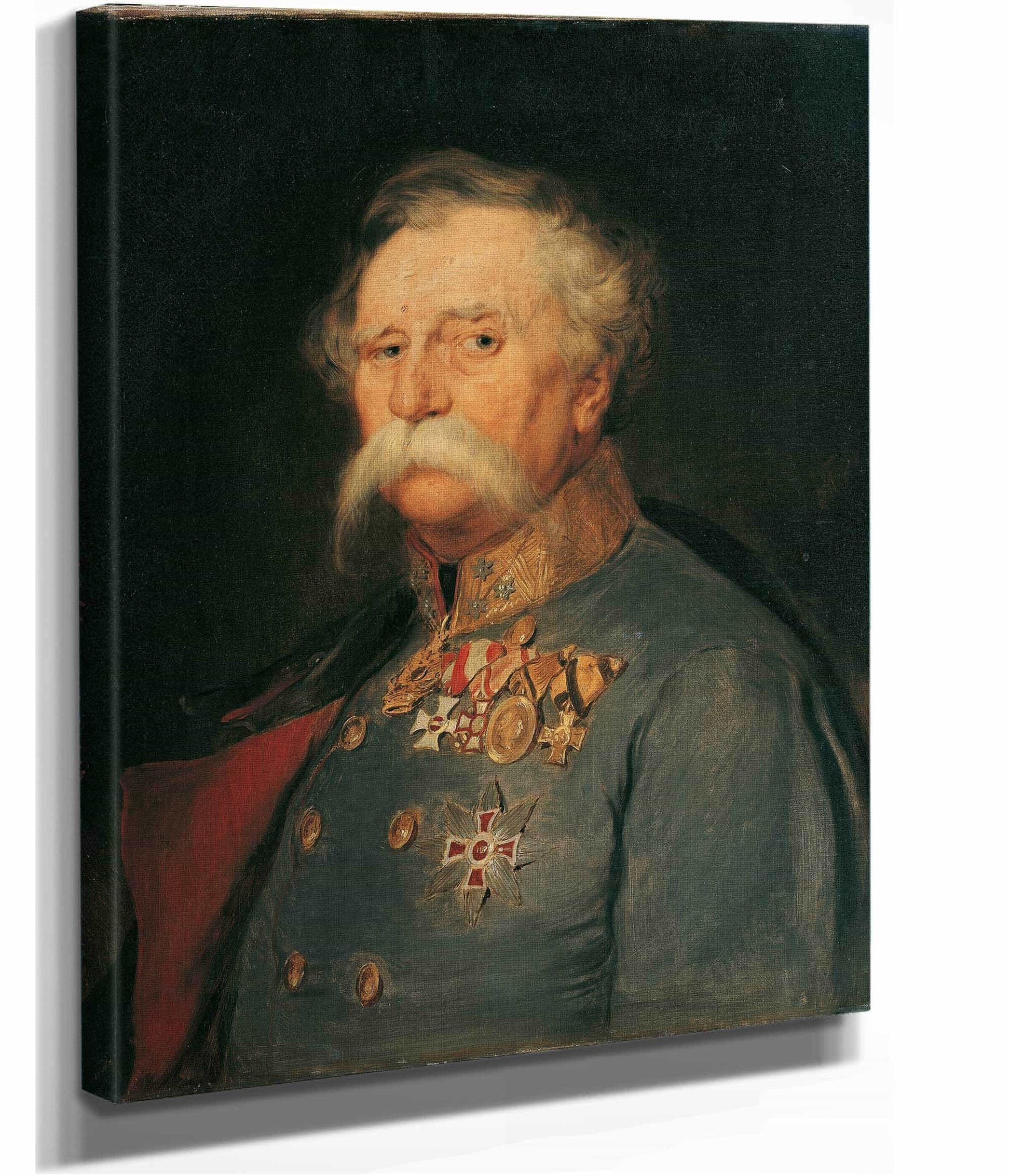 Feldzeugmeister Franz Von Hauslab by Hans Canon