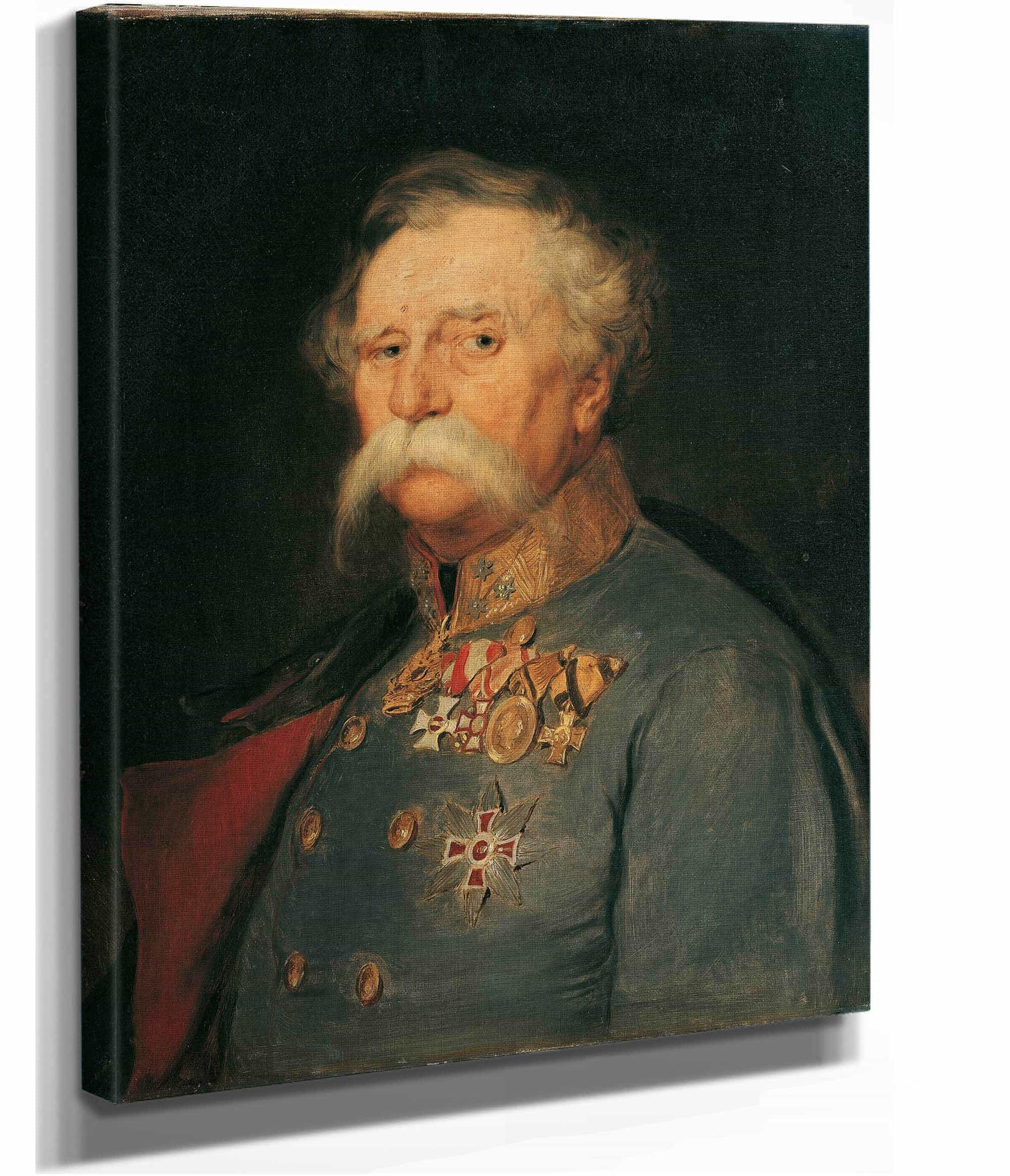 Feldzeugmeister Franz Von Hauslab by Hans Canon