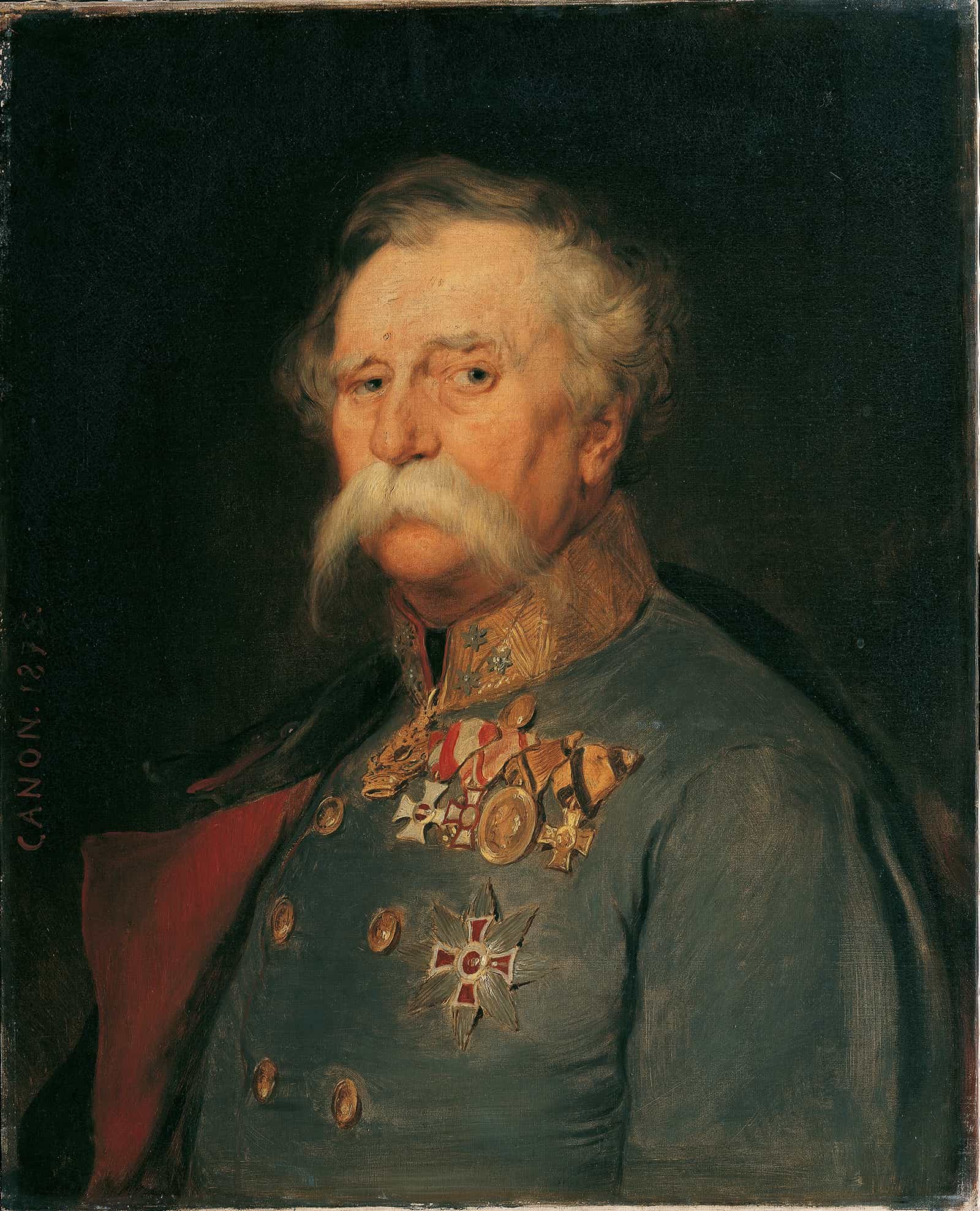 Feldzeugmeister Franz Von Hauslab by Hans Canon