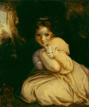 Felina With A Kitten by Sir Joshua Reynolds