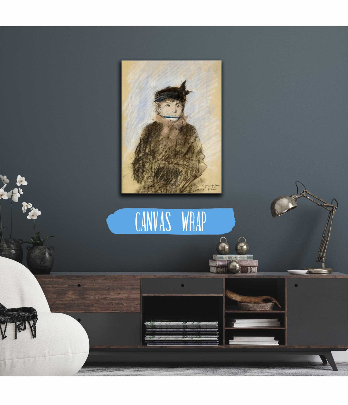 Female Figure by Jean Louis Forain