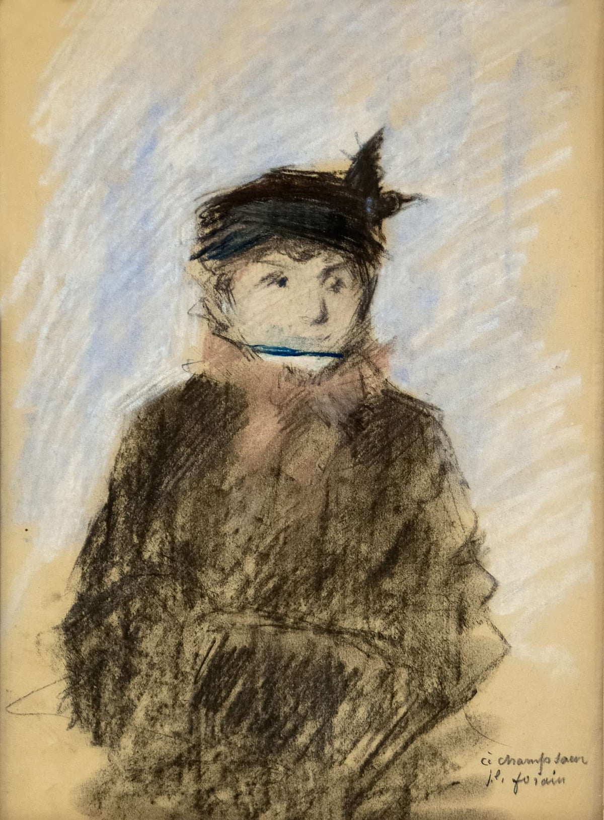 Female Figure by Jean Louis Forain