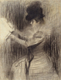 Female Figure by Ramon Casas