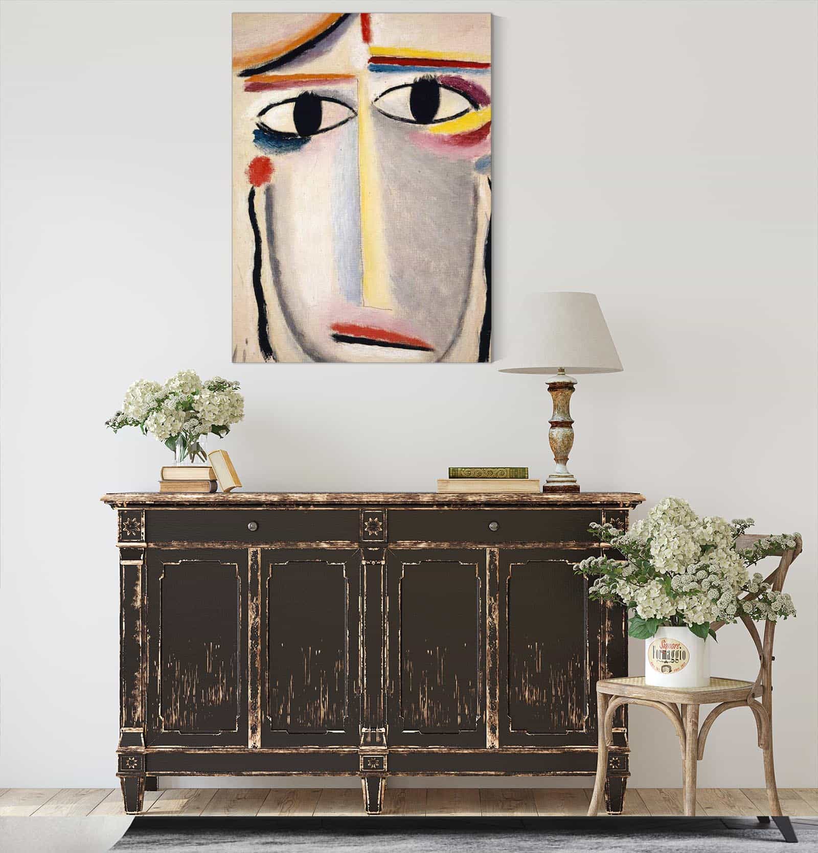 Female Head by Alexej Von Jawlensky