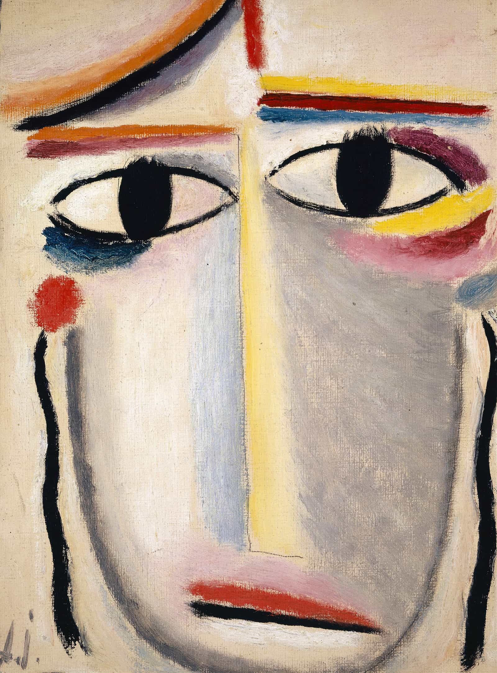 Female Head by Alexej Von Jawlensky