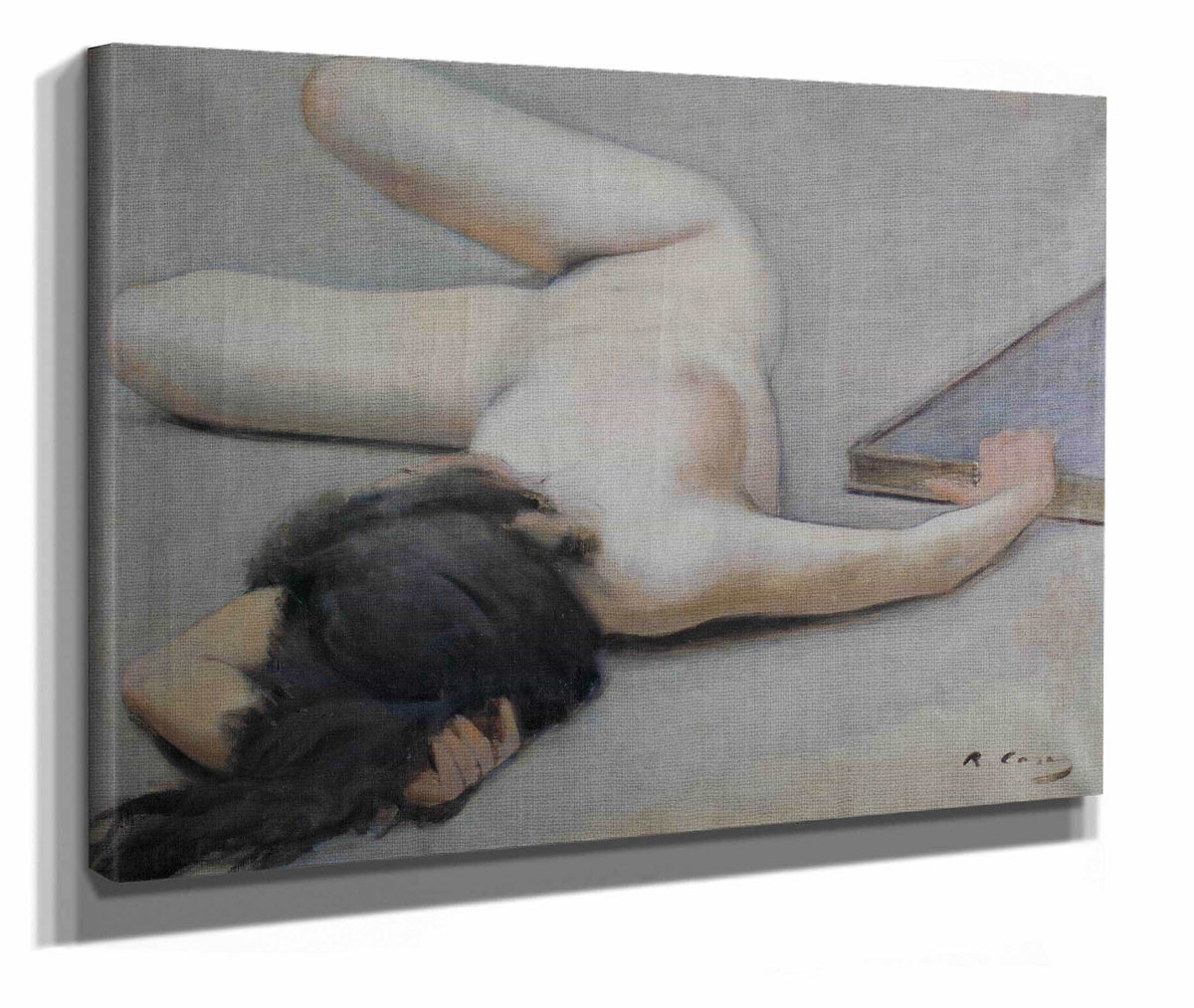 Female Nude by Ramon Casas