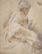 Female Nude Seen From The Back by Jacob Jordaens