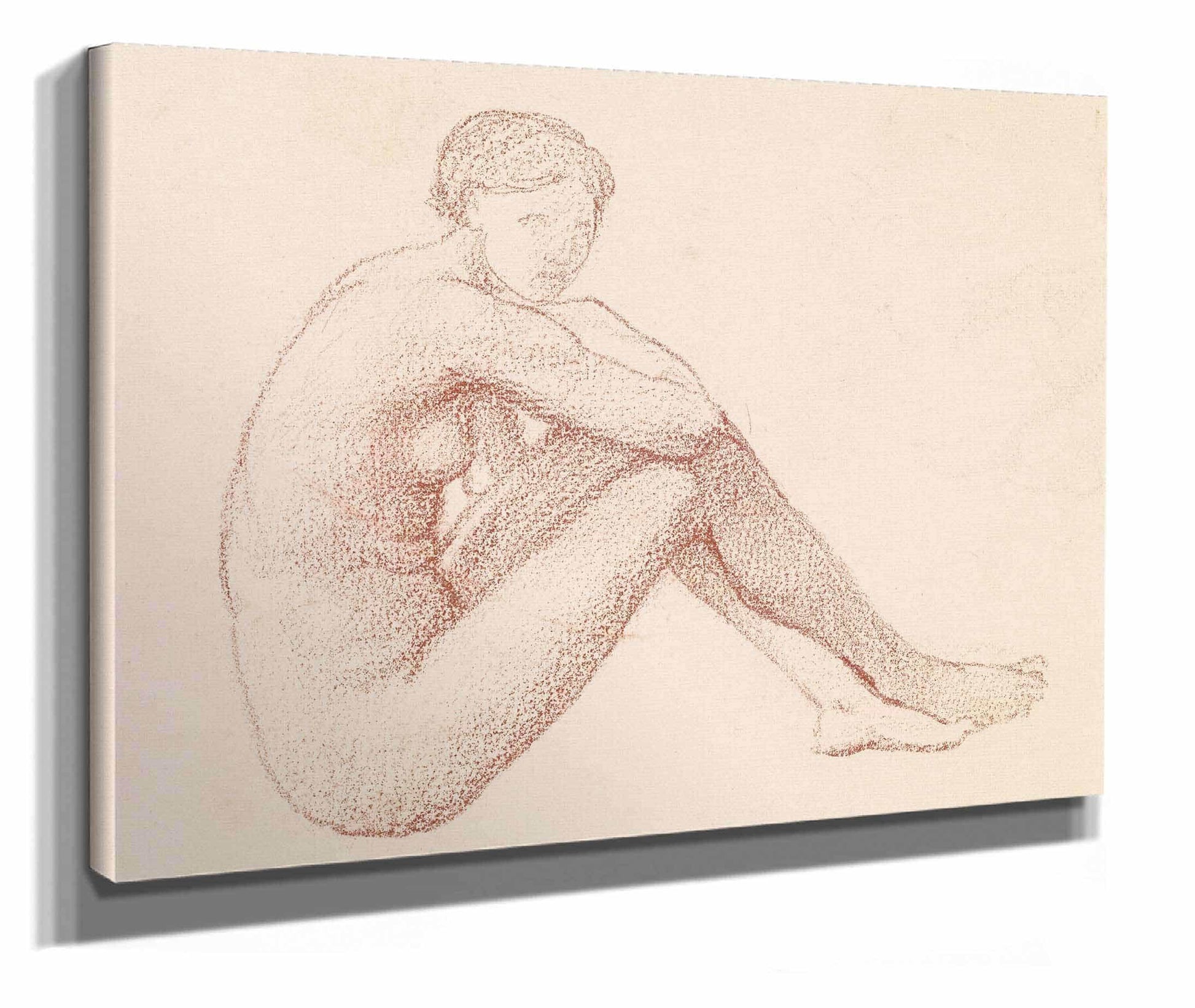 Female Nude Study by Sir Edward Coley Burne Jones