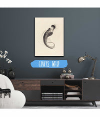 Femme A La Torque Ornee Woman With A Plumed Hat by Odilon Redon