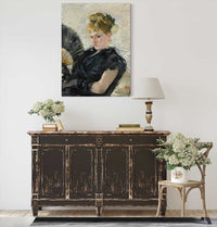 Femme A Leventail by Berthe Morisot