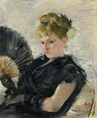 Femme A Leventail by Berthe Morisot