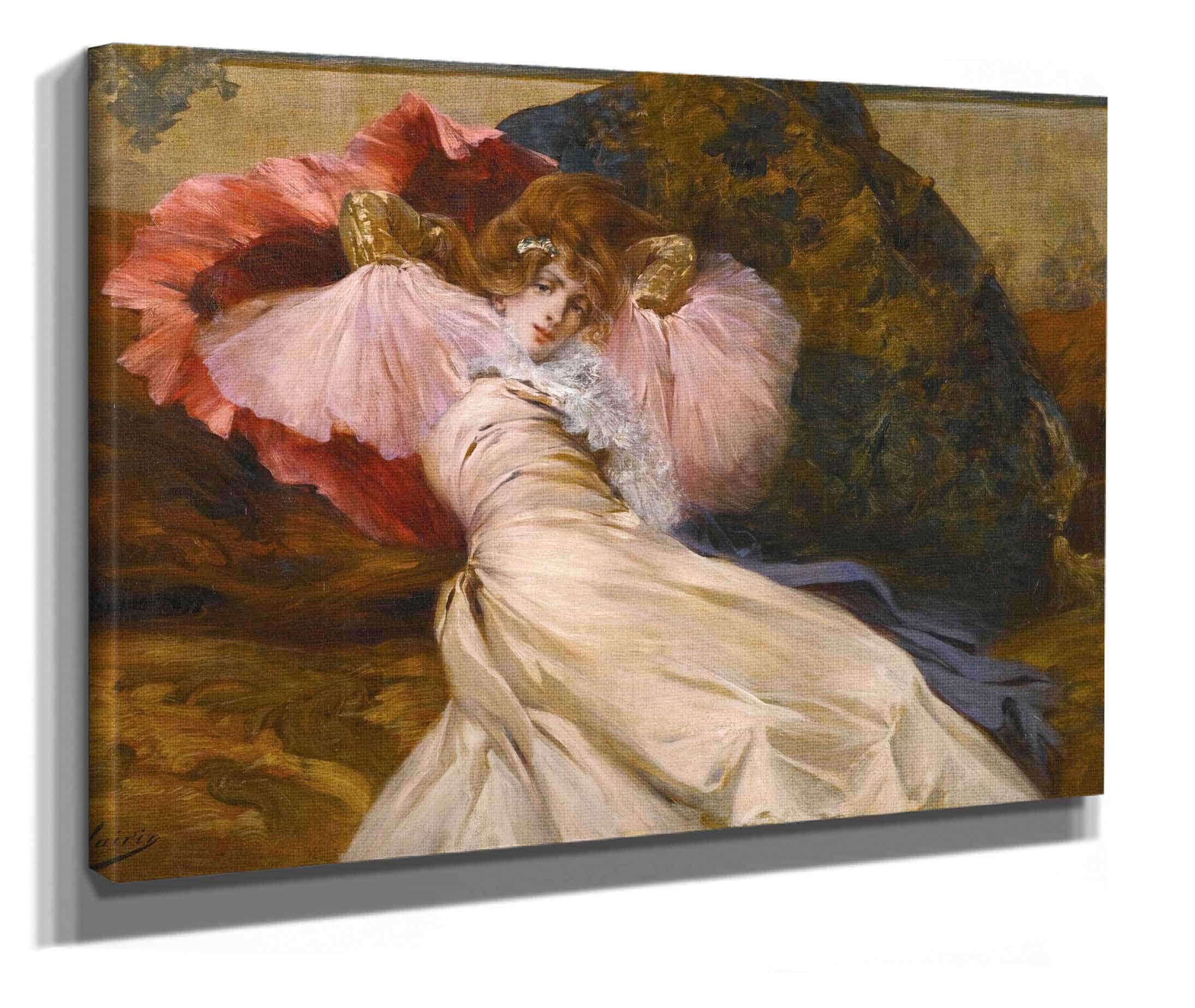 Femme Allongee by Georges Jules Victor Clairin