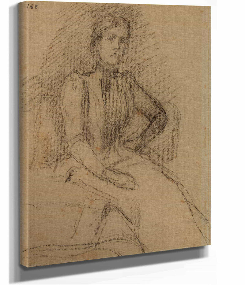 Femme Assise by Pierre Puvis De Chavannes