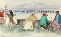 Femme Aux Regates by Henri Lebasque