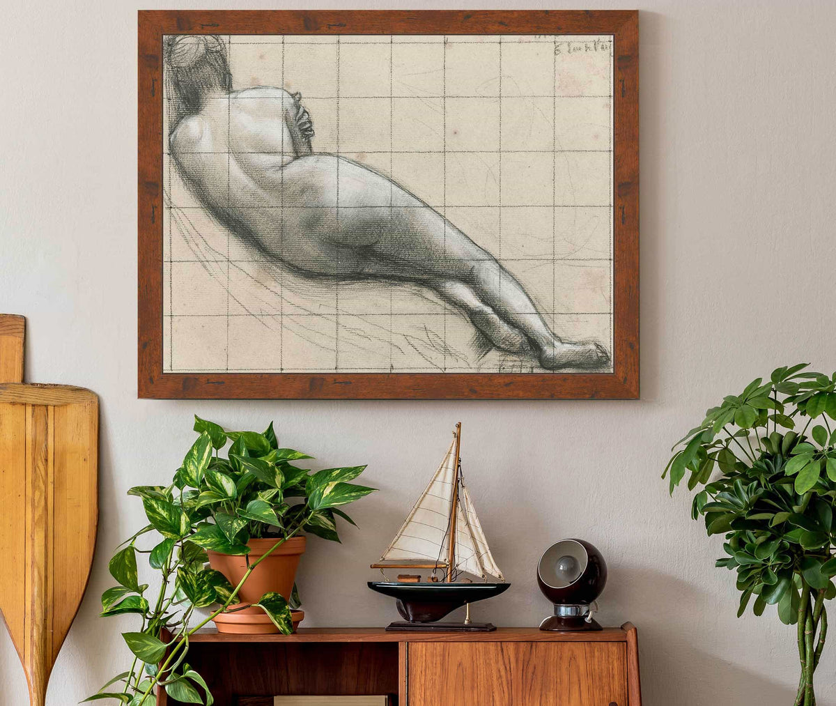 Femme Couchee by Pierre Puvis De Chavannes