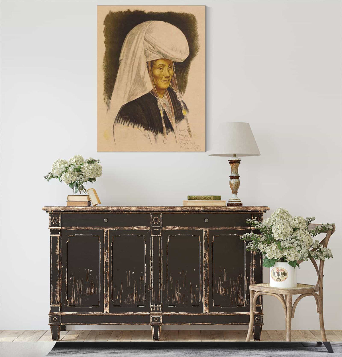 Femme Kirghize Soubashi by Alexander Evgenievich Yakovlev