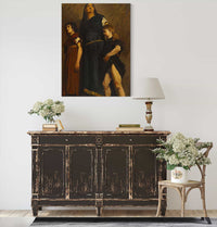 Femme Merovingienne Et Deux Enfants by Jean Paul Laurens