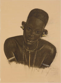 Femme Mgogo Dodoma by Alexander Evgenievich Yakovlev