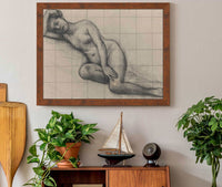 Femme Nue Allongee by Pierre Puvis De Chavannes