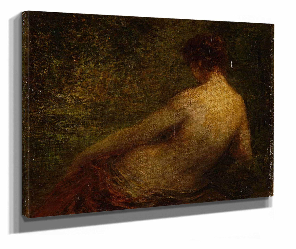 Femme Nue De Dos by Henri Fantin Latour