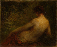 Femme Nue De Dos by Henri Fantin Latour