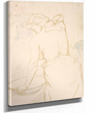 Femme Qui Se Lave La Toilette  by Henri De Toulouse Lautrec