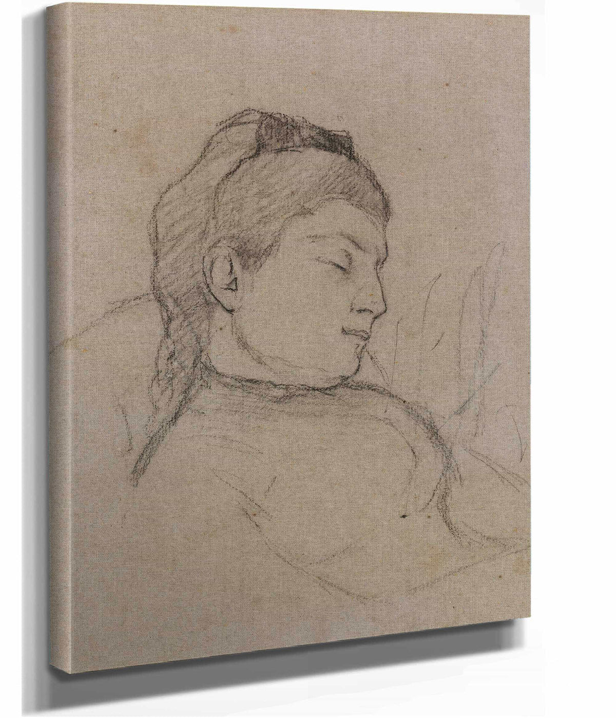 Femme Sommeillant by Paul Gauguin