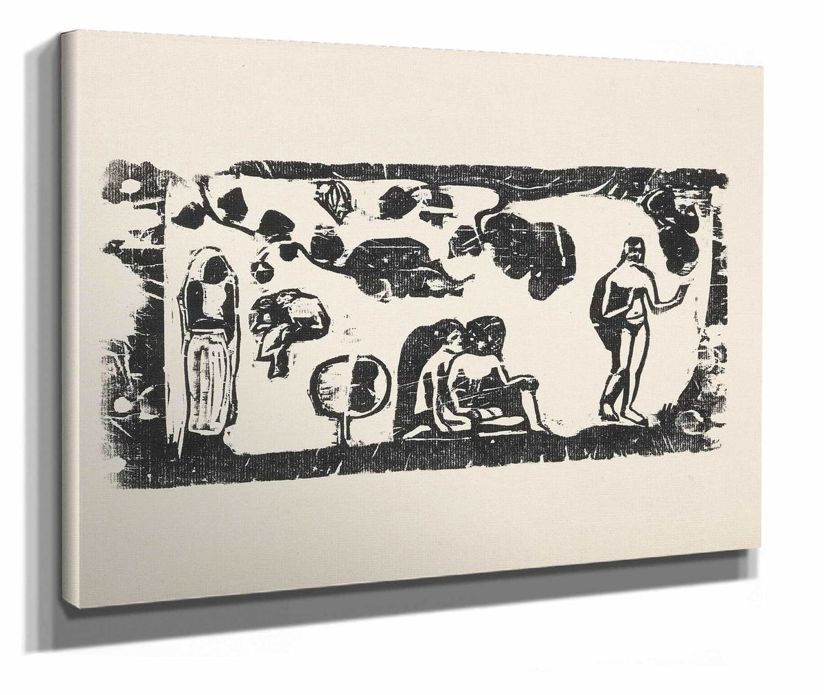 Femmes Animaux Et Feuillages by Paul Gauguin