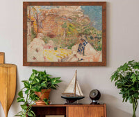 Femmes Et Enfant Au Clos Cezanne by Edouard Vuillard