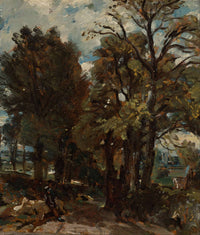 Fen Lane East Bergholt by John Constable