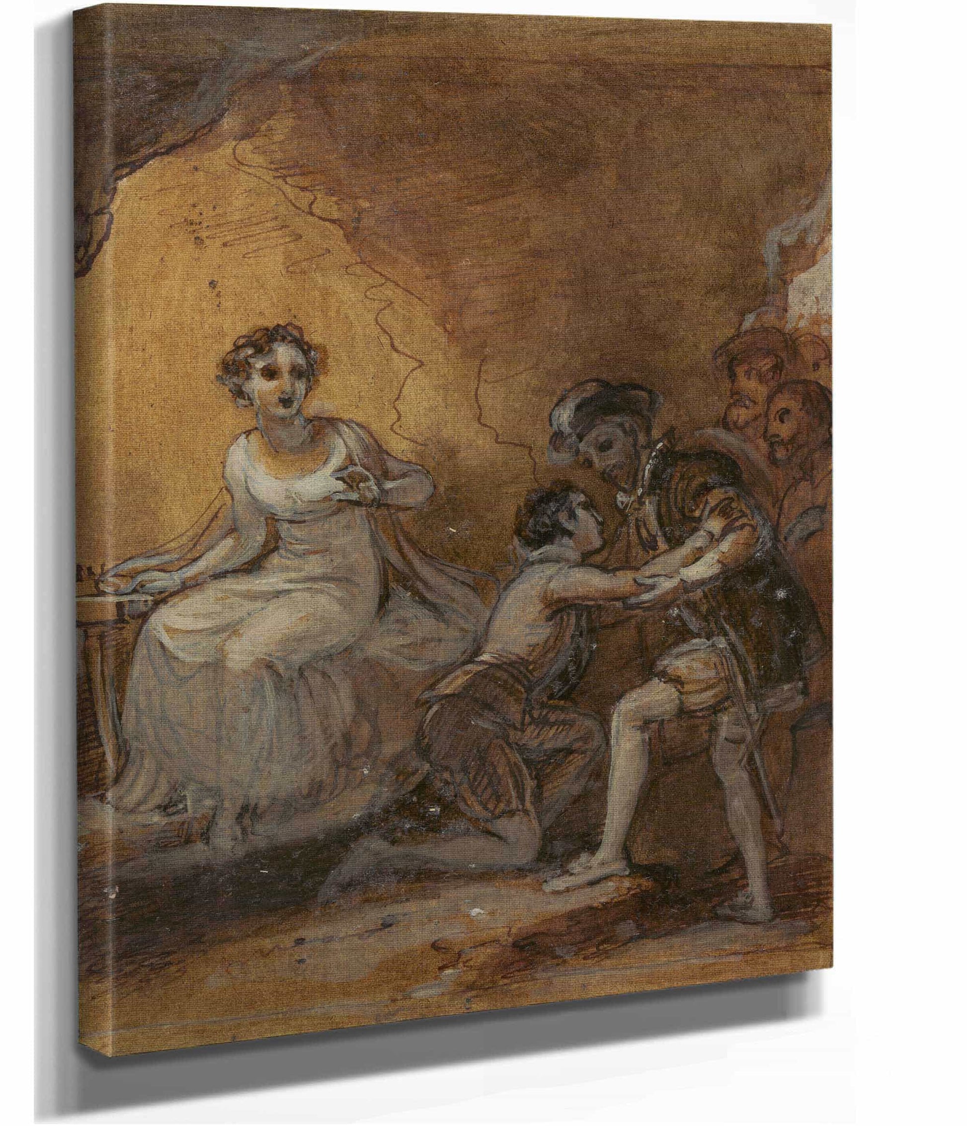 Ferdinand Reunited With His Father by Robert Smirke