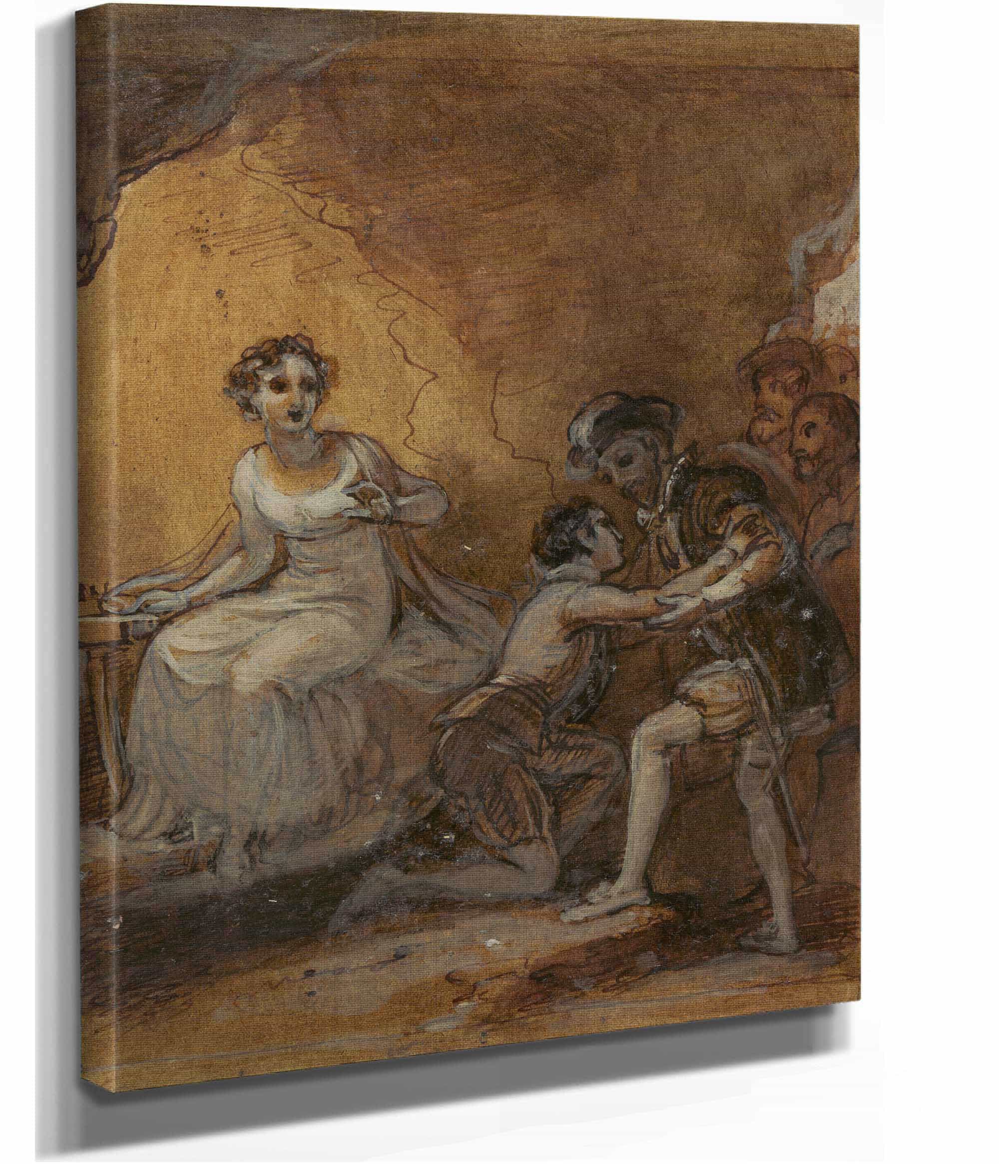 Ferdinand Reunited With His Father by Robert Smirke