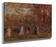 Fete A Lambassade Dangleterre A Paris by Felix Ziem