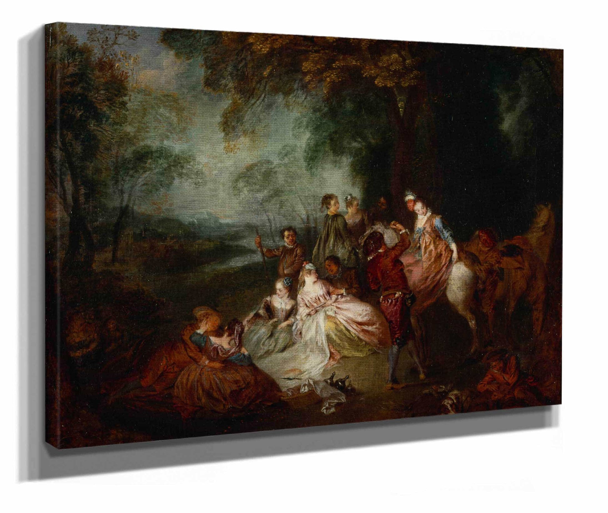 Fete Champetre by Jean Antoine Watteau