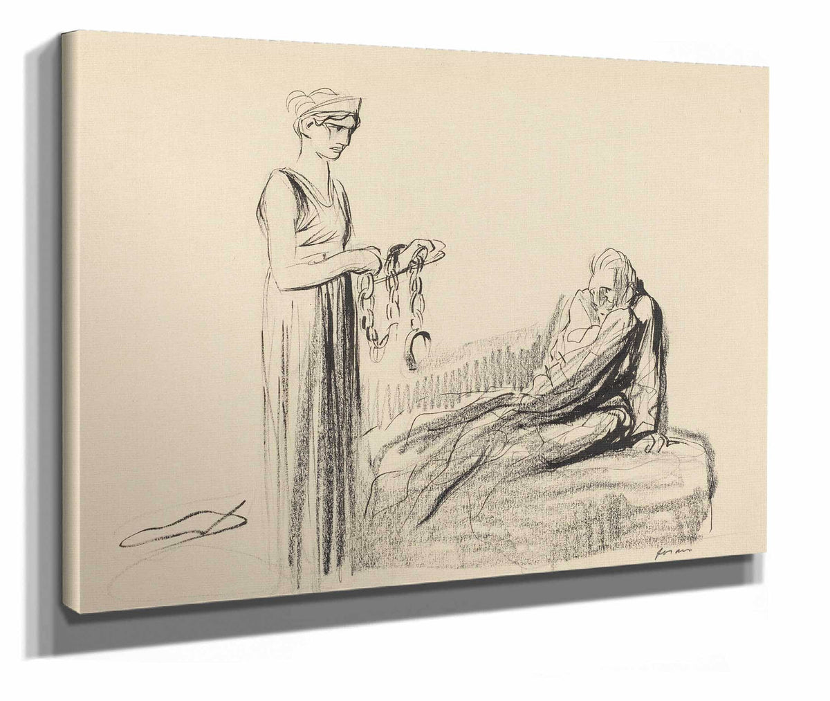 Fetters Probably by Jean Louis Forain