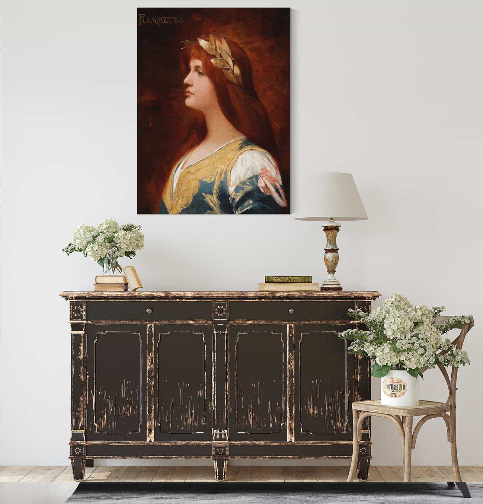 Fiammetta by Eduard Veith