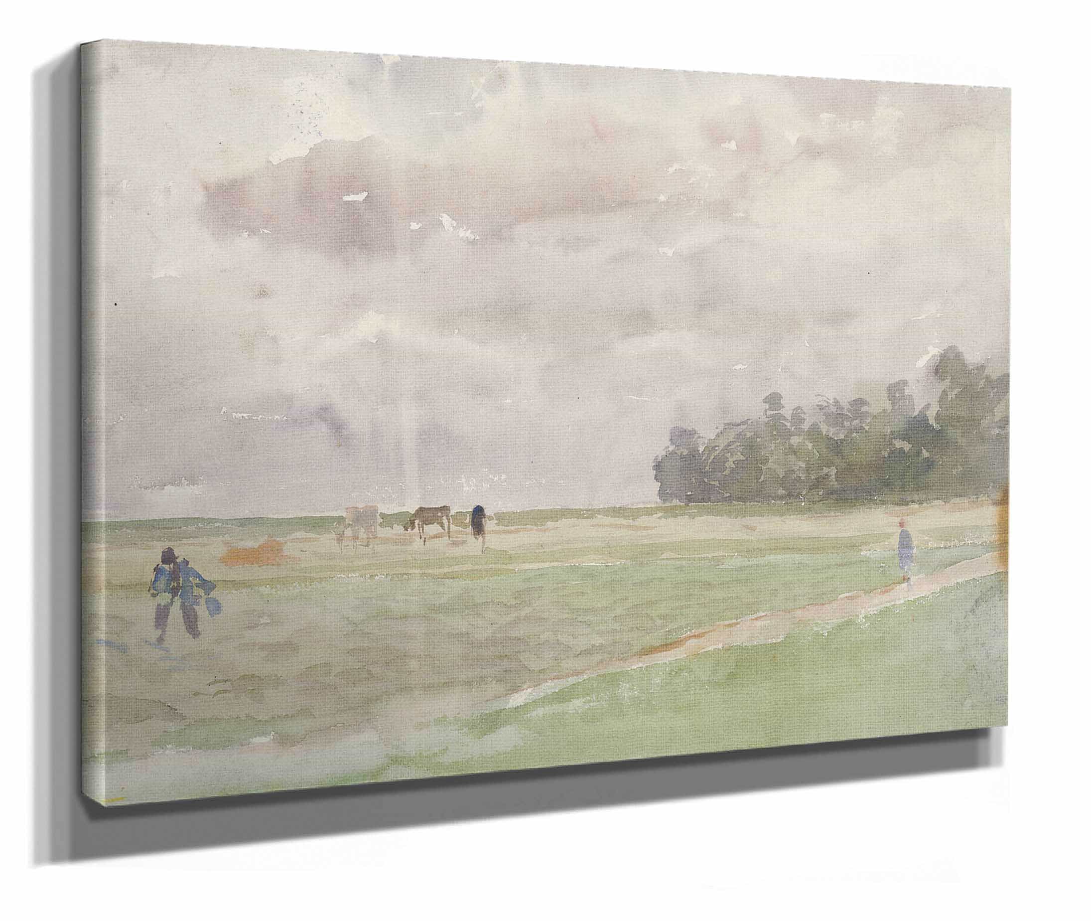 Field Under The Cloud  by Ladislav Mednyanszky