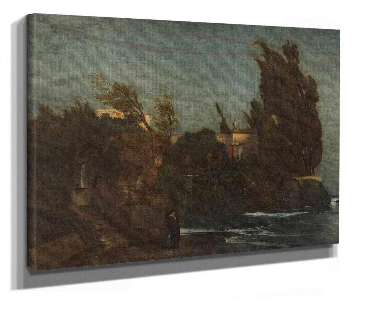 Fiesole Villa By The Sea by Arnold Bocklin