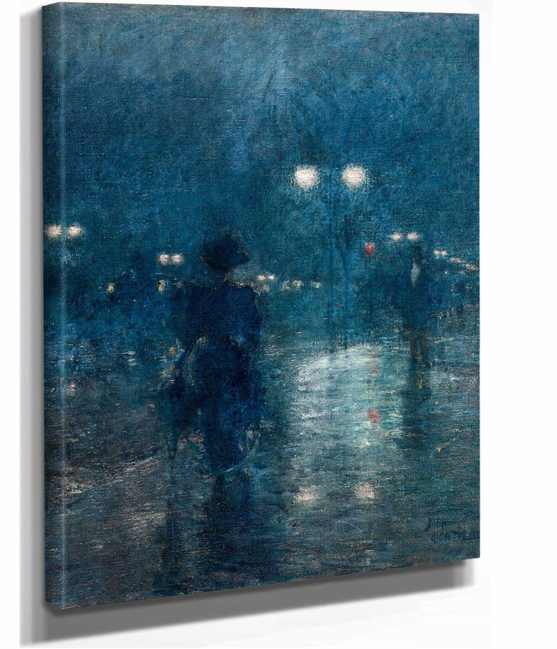 Fifth Avenue Nocturne by Childe Hassam