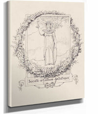 Figure Allegorique by Luc Olivier Merson