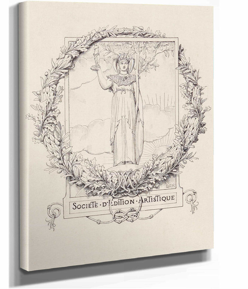 Figure Allegorique by Luc Olivier Merson