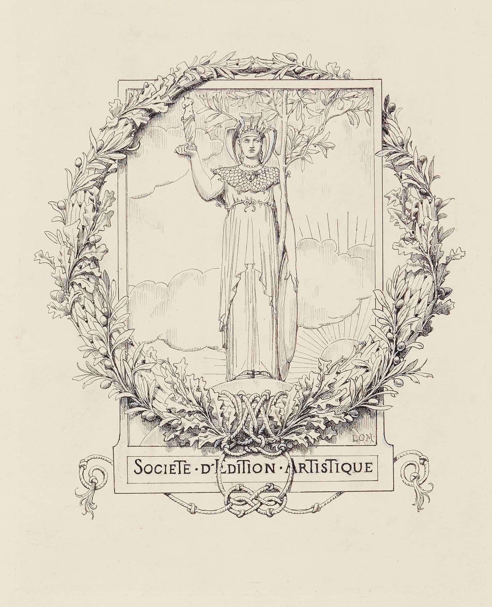 Figure Allegorique by Luc Olivier Merson